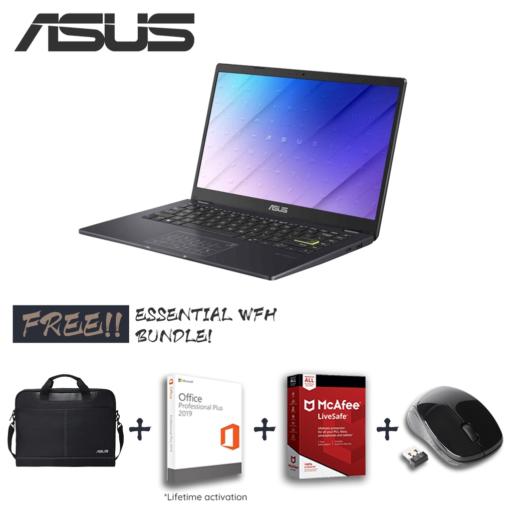 [Free LIFETIME Office 2019] Asus Vivobook E410KA | 14&quot; FHD | Pentium | 1Y Asus Warranty