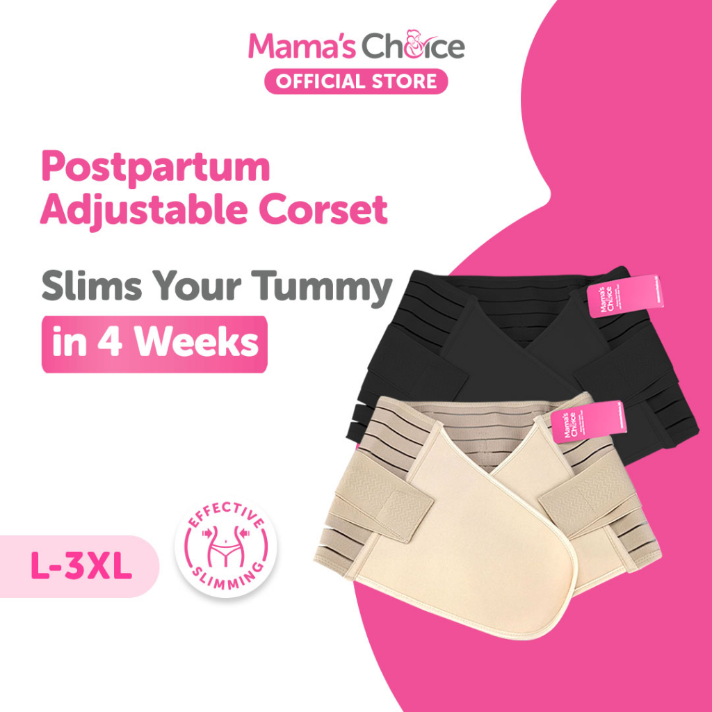 Mama&#039;s Choice Postpartum Adjustable Corset | Belly Band | Belly Wrap | Binder