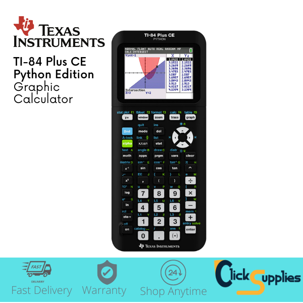 Texas Instruments TI-84 Plus CE Python Edition Graphic Calculator with warranty
